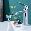 Extensor Universal Giratório em Inox Para Torneiras - Rotação de 1080 graus