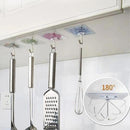 Gancho Transparente Adesivo Para Cozinha - Kitchen Organizer