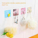 Gancho Transparente Adesivo Para Cozinha - Kitchen Organizer