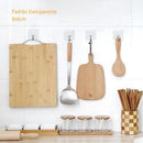 Gancho Transparente Adesivo Para Cozinha - Kitchen Organizer