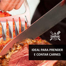Garra de Urso + Trident Quadridente para Churrasco - Master Chef