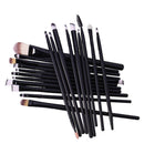 Kit 20 Pincéis de Maquiagem O.TWO.O - Pro Beauty