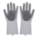 Luvas de Silicone Para Lavar Louça - Max Cleaning