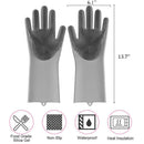 Luvas de Silicone Para Lavar Louça - Max Cleaning