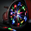 Luz de LED Para Rodas com Carregamento Solar - Car Customs