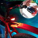 Luz Para Traseira da Bicicleta - Carga Solar - Divino Produto