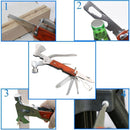 Machadinha/Martelo Multifuncional 11 em 1 - Ultimate Tool