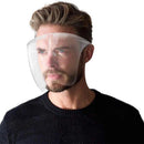 Máscara de Acrílico Transparente de Proteção - Face Shield