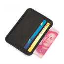 Micro Carteira Masculina de Couro - Micro Vault
