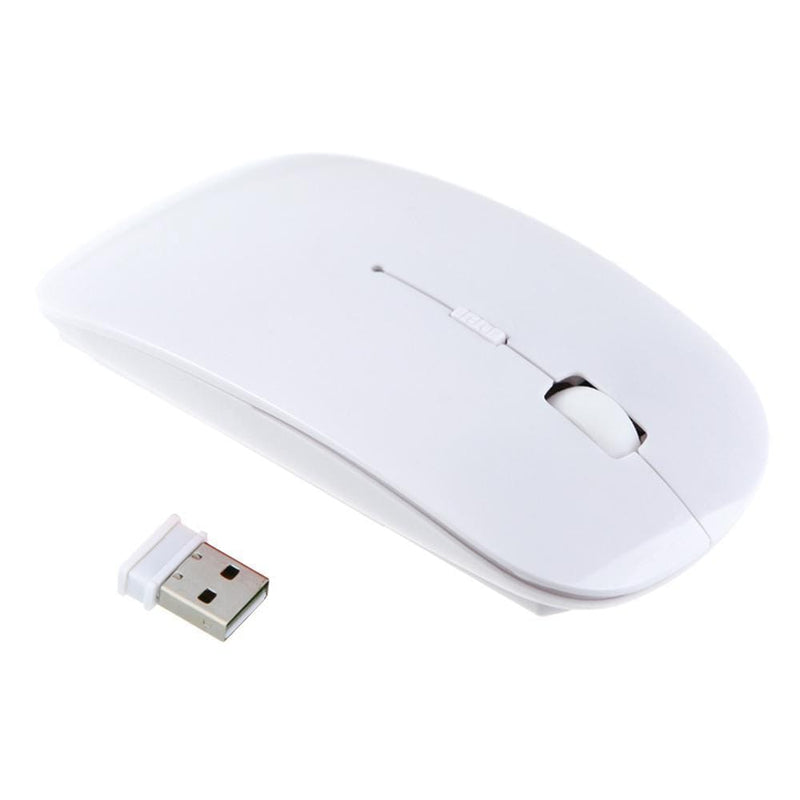 Mouse Óptico Ultra Slim Sem Fio 1600 Dpi - Divino Produto