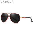 Óculos de Aviador Masculino Polarizado de Sol - BARCUR