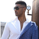 Óculos de Aviador Masculino Polarizado de Sol - BARCUR