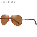 Óculos de Aviador Masculino Polarizado de Sol - BARCUR