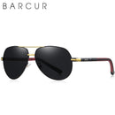 Óculos de Aviador Masculino Polarizado de Sol - BARCUR