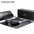 Óculos Polarizado de Sol Esportivo Masculino Kingseven