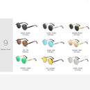 Óculos Redondo de Sol Masculino Steampunk - Polar Lens