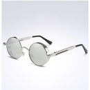 Óculos Redondo de Sol Masculino Steampunk - Polar Lens