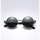 Óculos Redondo de Sol Masculino Steampunk - Polar Lens
