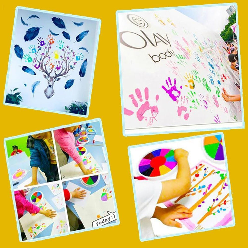 Kit de Pintura a Dedo Infantil - Paint Kids