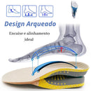 Palmilha Ortopédica Com Amortecedor Para Fascite Atrose e Dores - ConfyFeet