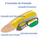 Palmilha Ortopédica Com Amortecedor Para Fascite Atrose e Dores - ConfyFeet
