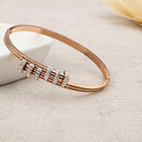 Pulseira Romântica Zircônia Feminina - Golden Love