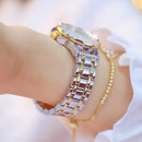 Relógio Diamond Luxury Feminino 2026 + Bracelete - Luxury Pack