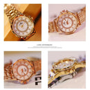Relógio Diamond Luxury Feminino 2026 + Bracelete - Luxury Pack