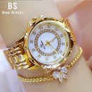 Relógio Diamond Luxury Feminino 2026 + Bracelete - Luxury Pack