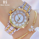 Relógio Diamond Luxury Feminino 2026 + Bracelete - Luxury Pack