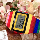 Relogio Eletronico Arco Iris - Fun Watch