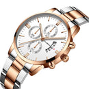 Relógio Masculino Cuena Estilo Inox - Luxury Watch - Divino Produto