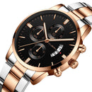 Relógio Masculino Cuena Estilo Inox - Luxury Watch - Divino Produto