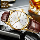 Relógio Quartzo de Luxo - Golden Watch