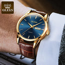 Relógio Quartzo de Luxo - Golden Watch