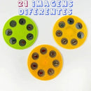 Mesa de desenhos Interativos Infantil + 12 Canetas Hipoalérgicas