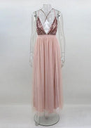 Vestido Longo de Festa - Tule - Divino Produto