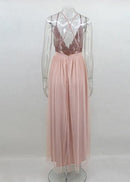 Vestido Longo de Festa - Tule - Divino Produto