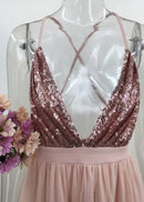 Vestido Longo de Festa - Tule - Divino Produto