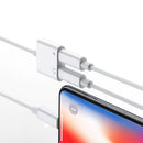 Adaptador para Iphone - Escute Música e Carregue Ao Mesmo Tempo - Divino Produto
