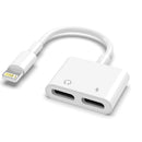 Adaptador para Iphone - Escute Música e Carregue Ao Mesmo Tempo - Divino Produto