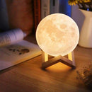 Luminaria Luna em Formato de Lua - Led 3D - Divino Produto