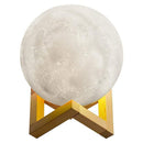 Luminaria Luna em Formato de Lua - Led 3D - Divino Produto