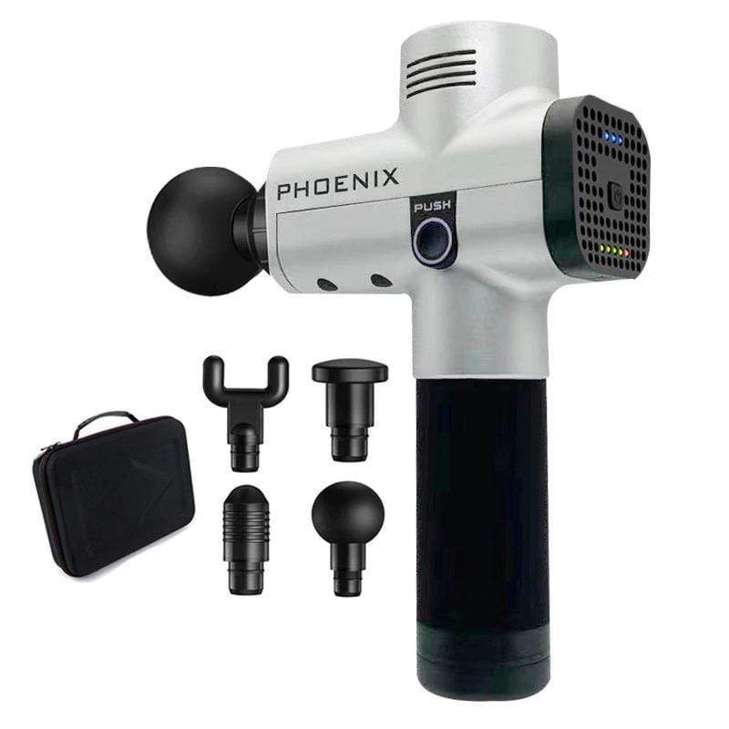 Pistola Massageadora Para Dores Nas Costas e Corpo Phoenix Professional A2 - Divino Produto